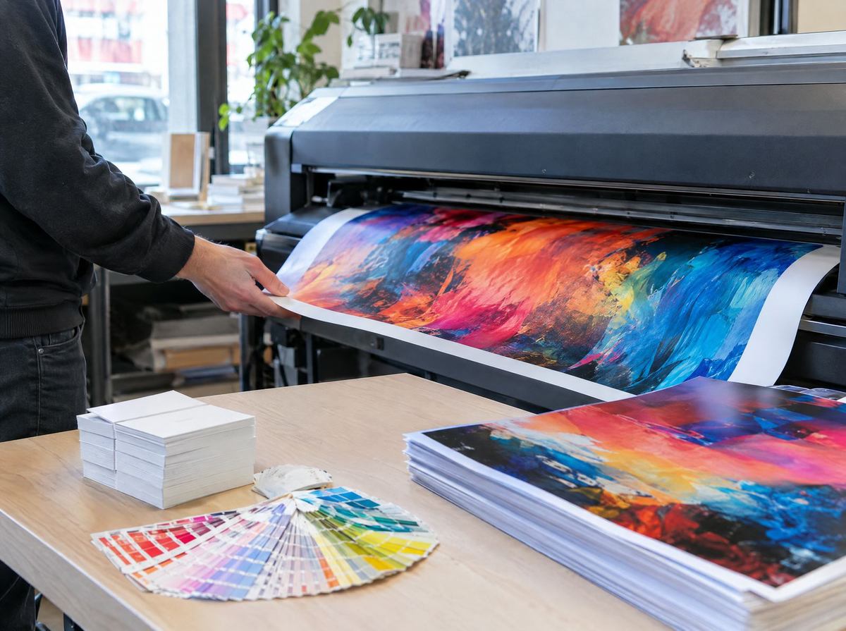 Printing and signage at GN PIX